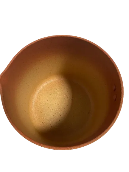 NEWARE Terracotta Milk Cup or warming cup/ Pocillo Para calentar de 6"