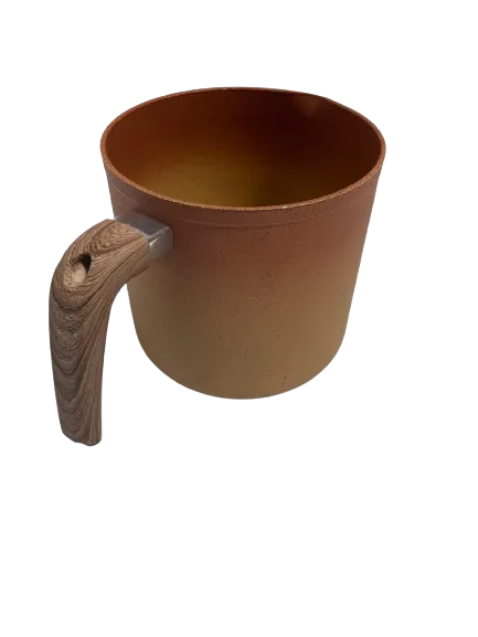 NEWARE Terracotta Milk Cup or warming cup/ Pocillo Para calentar de 6"