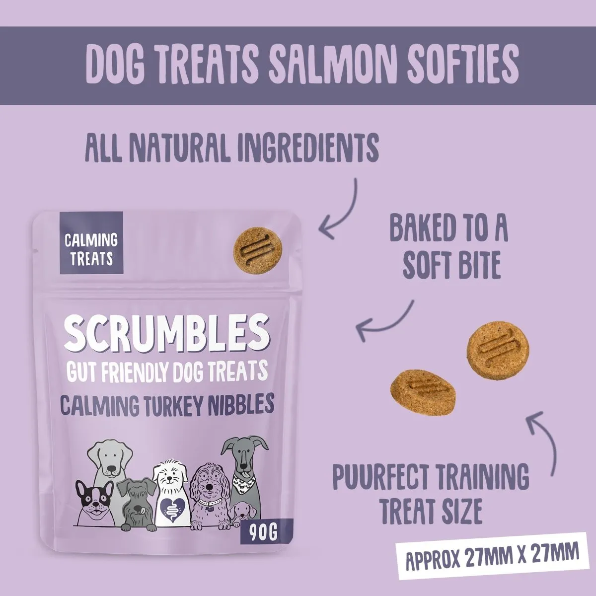 Nibbles: Dog Calming Treats