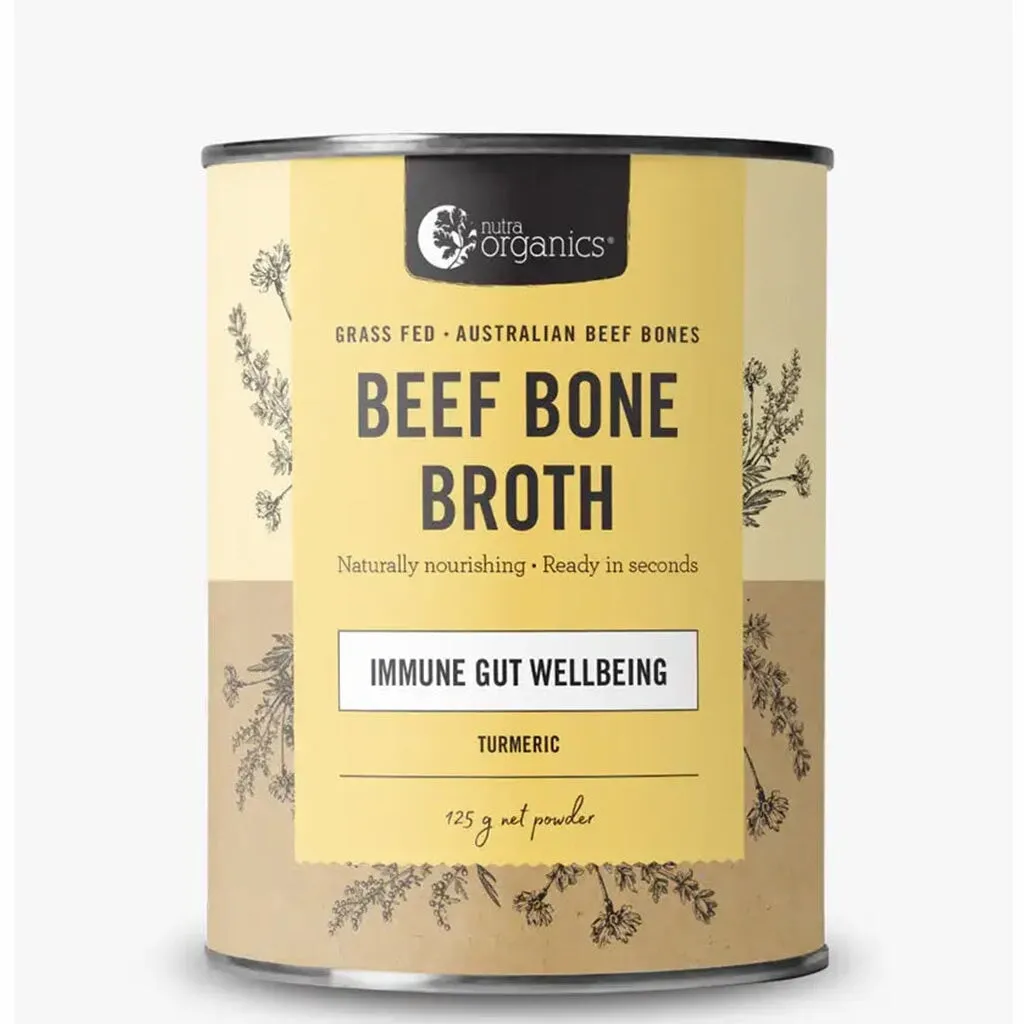 Nutra Organics Turmeric Beef Broth