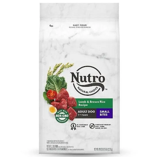 Nutro Natural Choice Lamb & Brown Rice Small Bites Adult Dry Dog Food