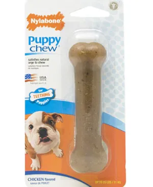 Nylabone Puppybone Teething Chew Toy-Regular