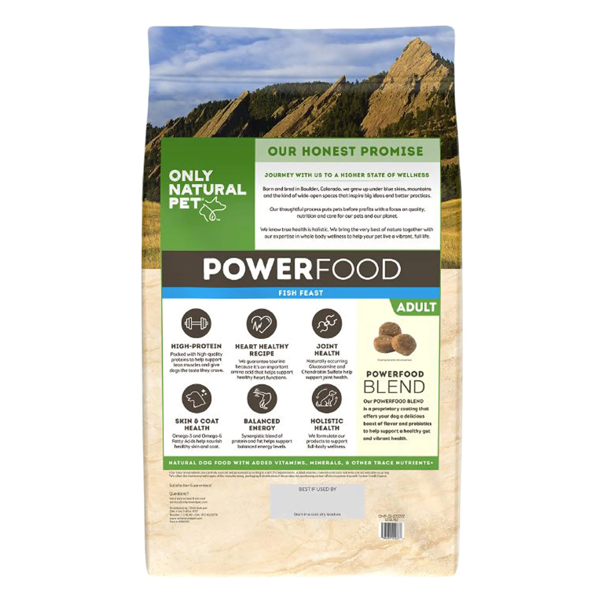 Only Natural Pet PowerFood Fish Feast Grain Free Dog Food