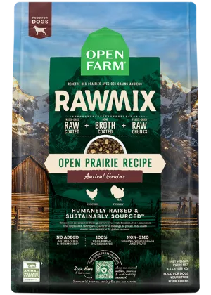 Open Farm Open Prairie Ancient Grains RawMix for Dogs 20lb