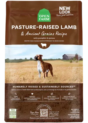 Open Farm Pasture-Raised Lamb & Ancient Grains , Dry Dog Food