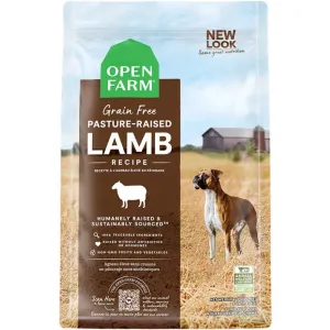 Open Farm Pasture-Raised Lamb Grain-Free Dry Dog Food 22lb