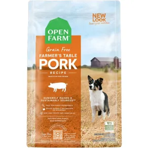 Open Farm Pork Veggies Grain-Free Dry Dog Food 22lb