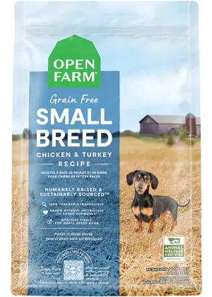 Open Farm - Small Breed Chicken & Turkey - Dry Dog Food - 4 lb