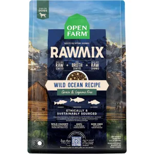 Open Farm Wild Ocean Grain-Free RawMix Dog Food 3.5lb