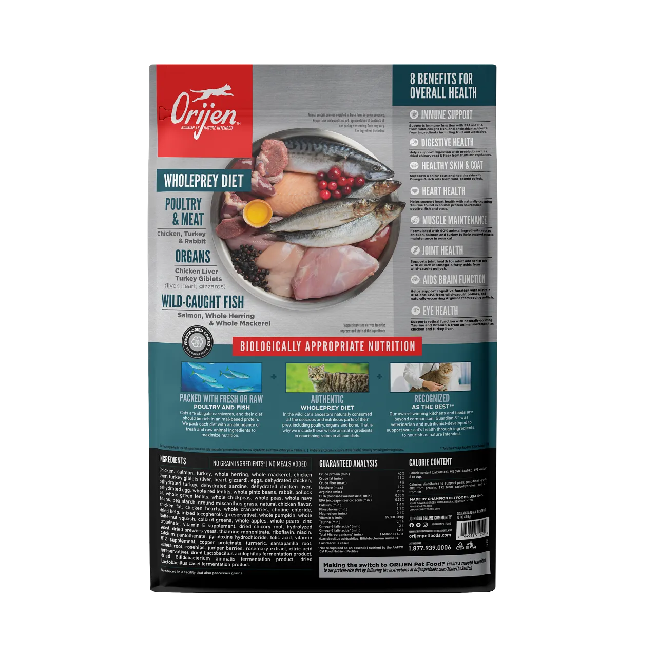 ORIJEN® Guardian 8 Dry Cat Food