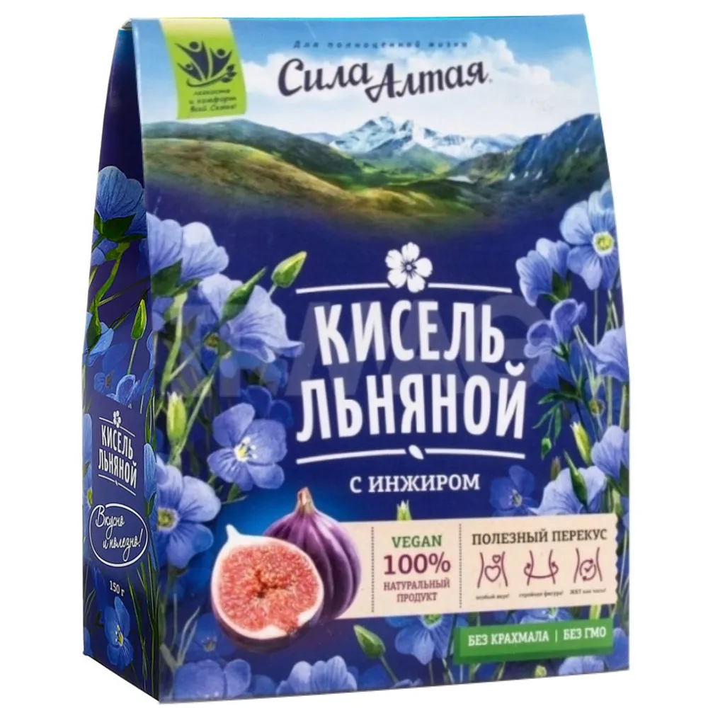 Pack 2 Flax Kissel with Figs Altai Power 150g x 2