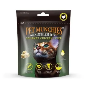 Pet Munchies Chicken Liver Cat Treats 10g