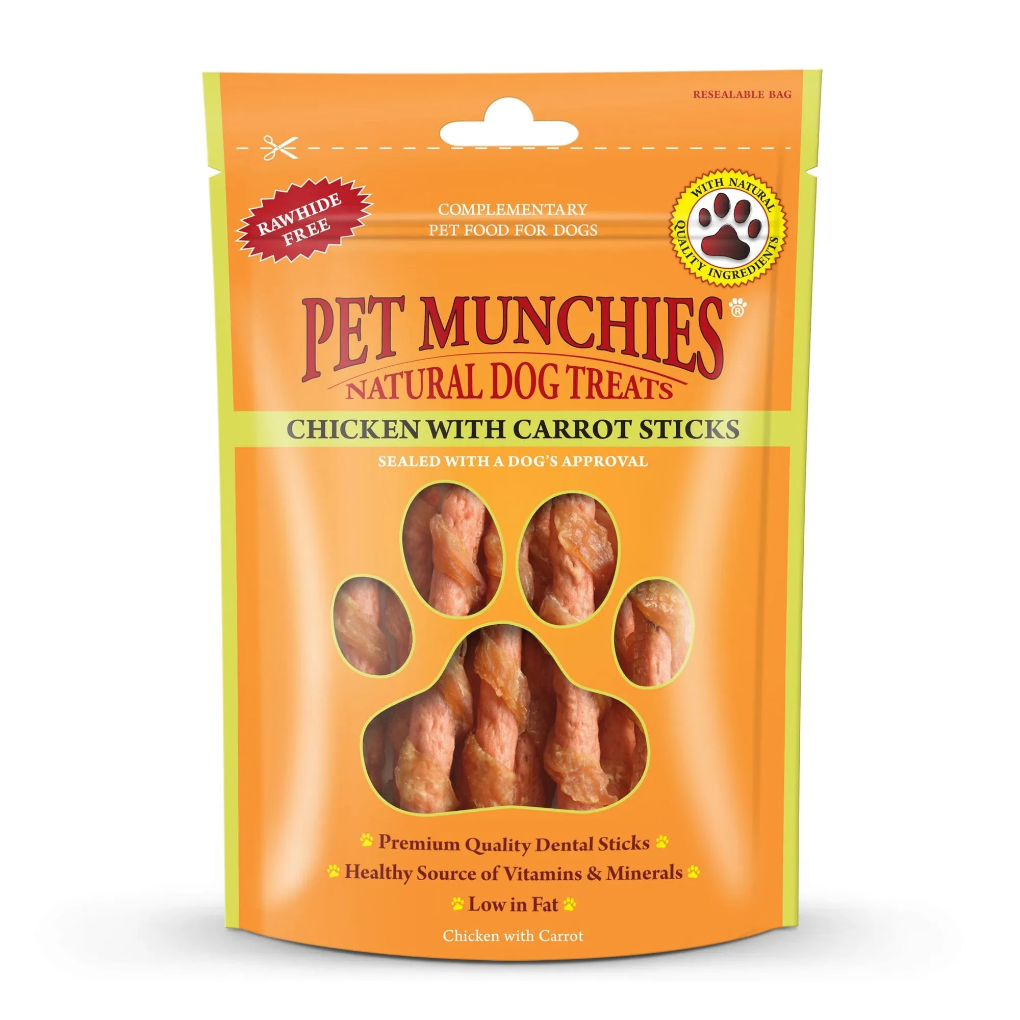 Pet Munchies Chicken With Carrot Sticks