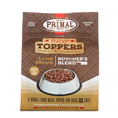 Primal Lamb Butcher's Blend Frozen Topper