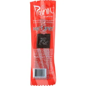 Primal Strips - Jerky Strips - Shitake Hot & Spicy, 1oz