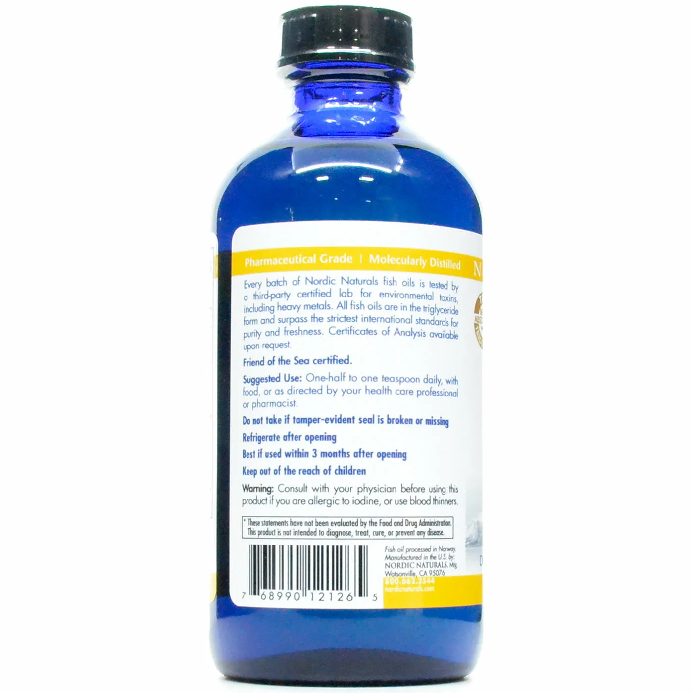 ProOmega Lemon 8 fl oz by Nordic Naturals