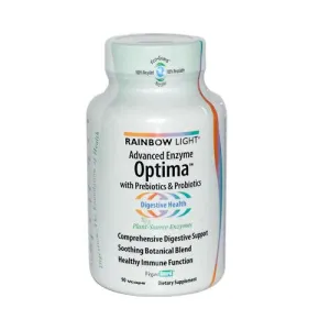 Rainbow Light Advanced Enzyme Optima - 90 Vegetarian Capsules