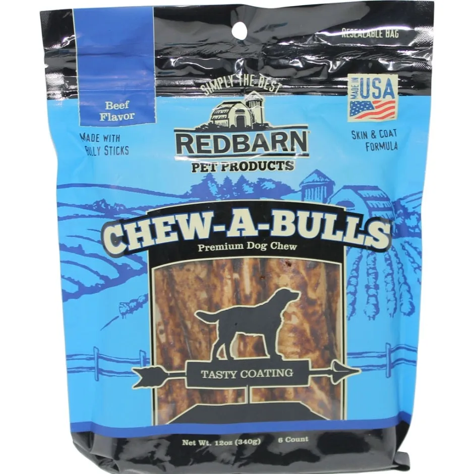 Redbarn Chew-A-Bulls Tough Chew Skin & Coat