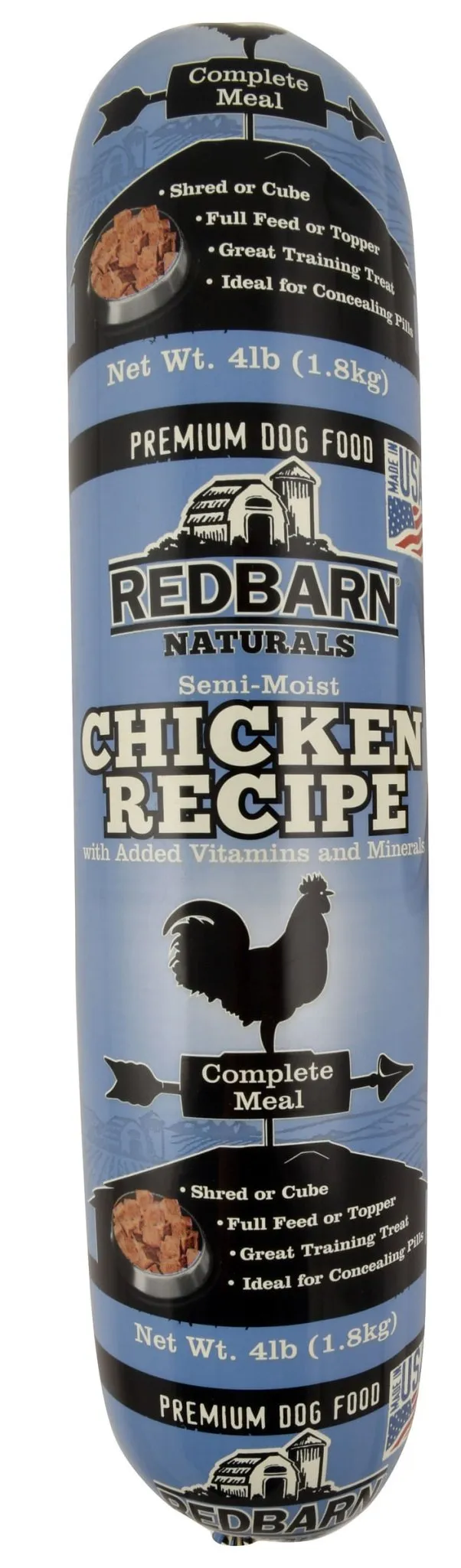 Redbarn Naturals Chicken Recipe Dog Food Roll