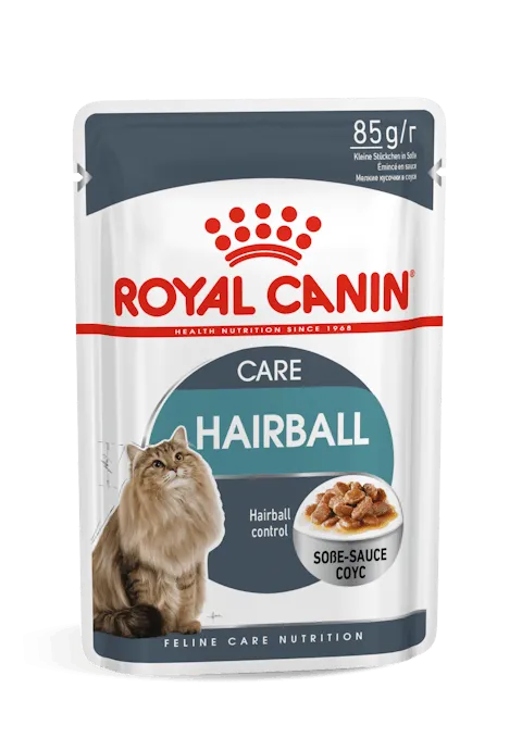 Royal Canin | Cat Wet Food Pouch | Hairball Prevention Care in Gravy - 85g