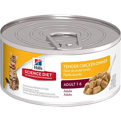 Science Diet Adult Chicken Wet Cat Food