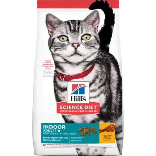 Science Diet Adult Indoor Chicken Recipe Dry Cat Food