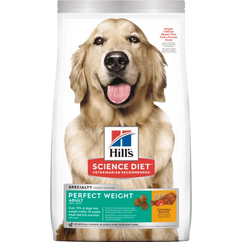 Science Diet Adult Perfect Weight Chicken Recipe Dry Dog Food