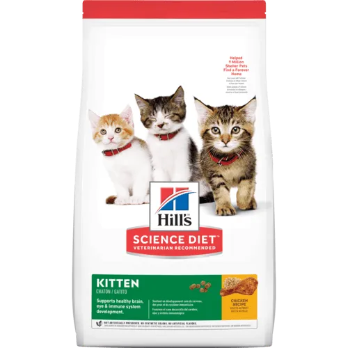 Science Diet Kitten Chicken Recipe Dry Cat Food