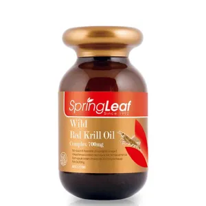 Spring Leaf Premium Wild Red Krill Oil Complex 700mg