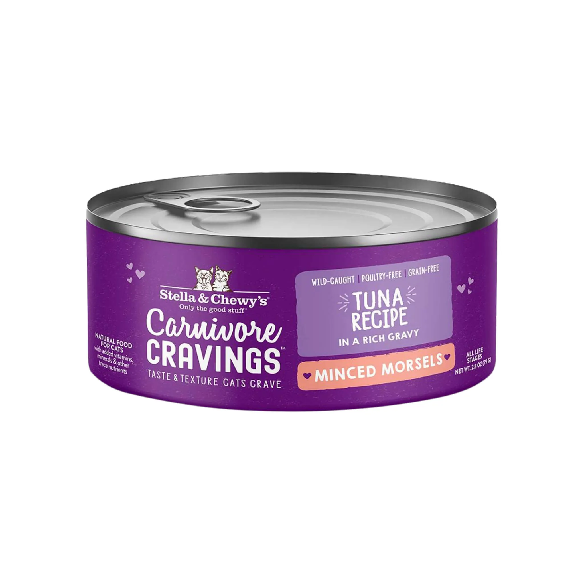 Stella & Chewy's Carnivore Cravings Minced Morsels Tuna Wet Cat Food