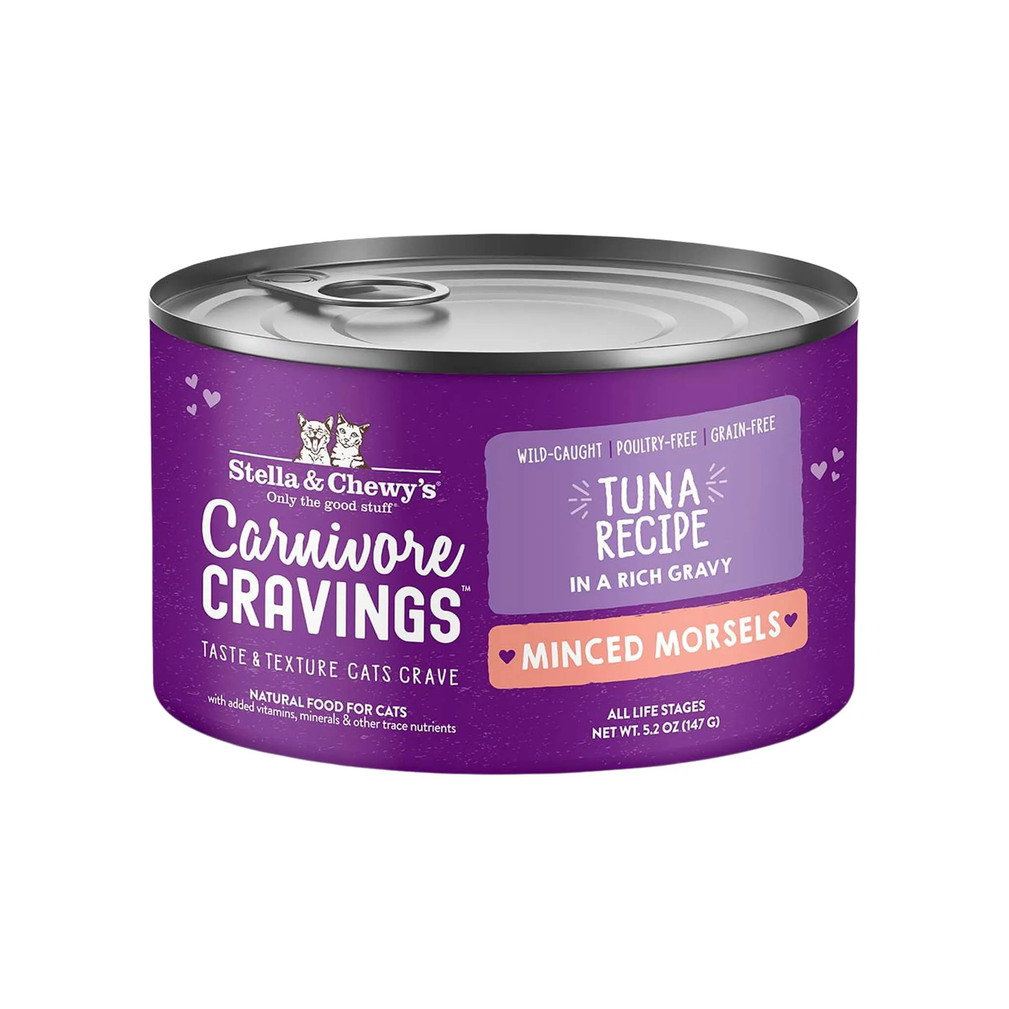 Stella & Chewy's Carnivore Cravings Minced Morsels Tuna Wet Cat Food