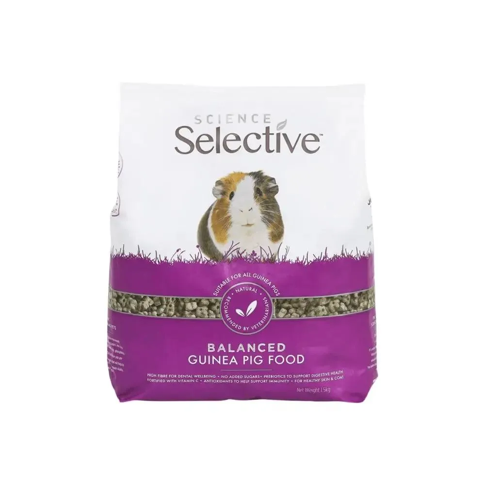 Supreme Science Selective Guinea Pig Small Animal Food 1.5kg