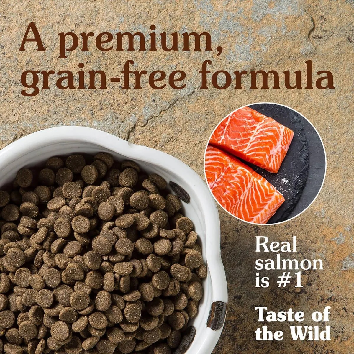 Taste of the Wild Pacific Stream Smoked Salmon Dry Dog Food