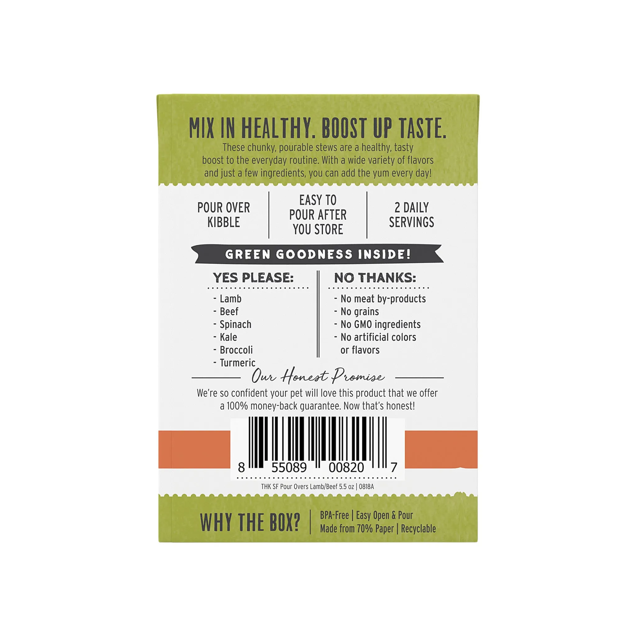 The Honest Kitchen Superfood Bone Broth Pour Overs and Meal Enhancer for Dogs