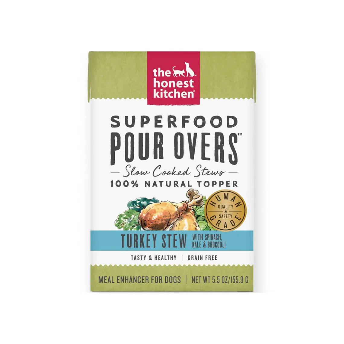 The Honest Kitchen Superfood Bone Broth Pour Overs and Meal Enhancer for Dogs