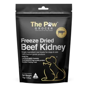 The Paw Grocer Dogs & Cats Treat Freeze Dried Beef Kidney 72g