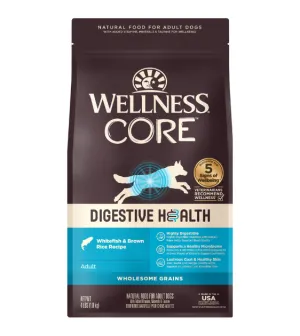 Wellness CORE Digestive Health Wholesome Grain Adult Dry Dog Food (Whitefish & Brown Rice Recipe)