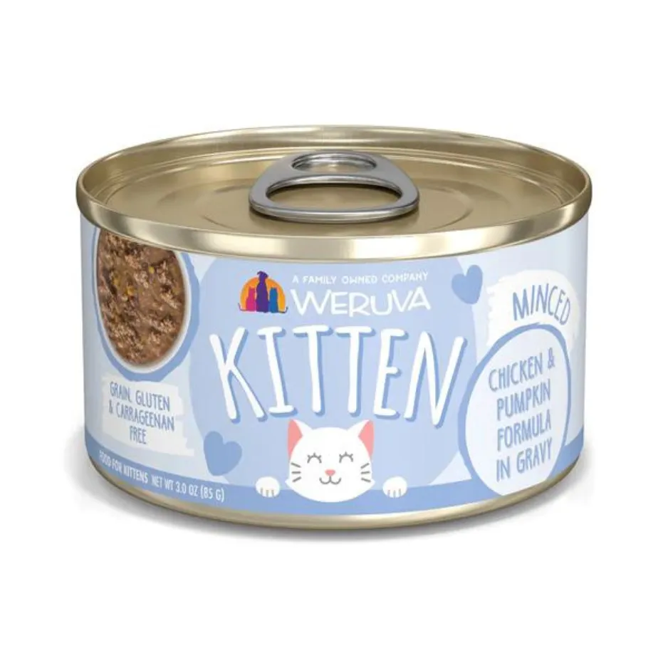 Weruva Kitten Chicken & Pumpkin in Gravy Recipe Canned Cat Food