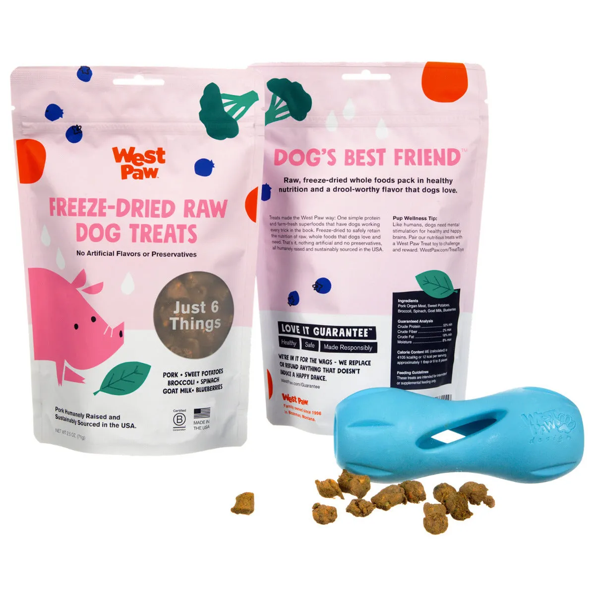 West Paw Pork with Superfood Dog Treats