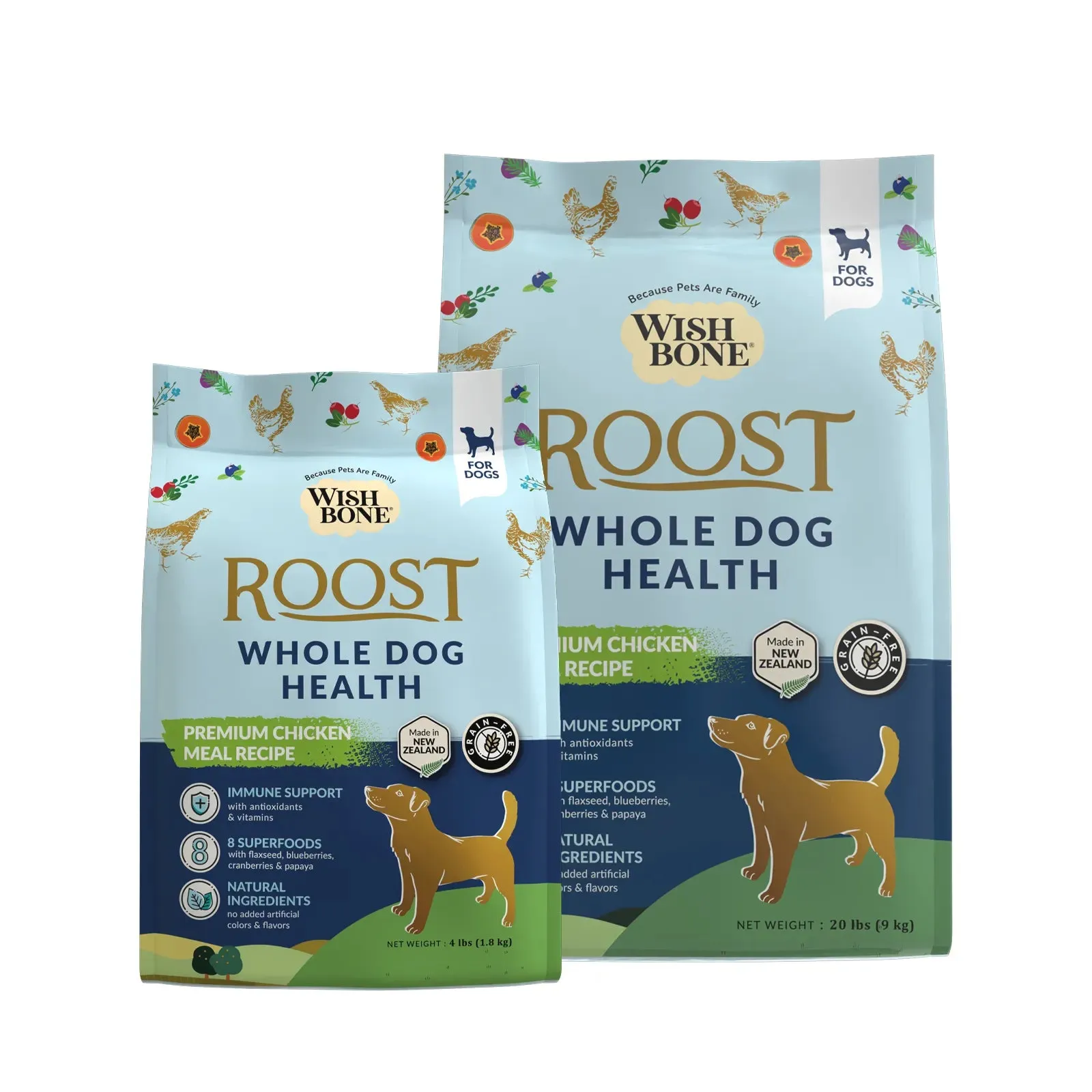 Wishbone - Roost - New Zealand Chicken Dry Dog Food